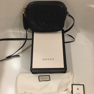 GUCCI SOHO DISCO 
A shoulder bag. Authentic.